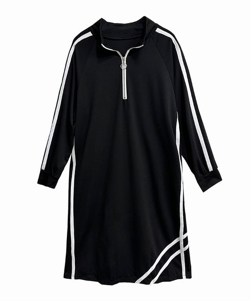 Line Zip Dress